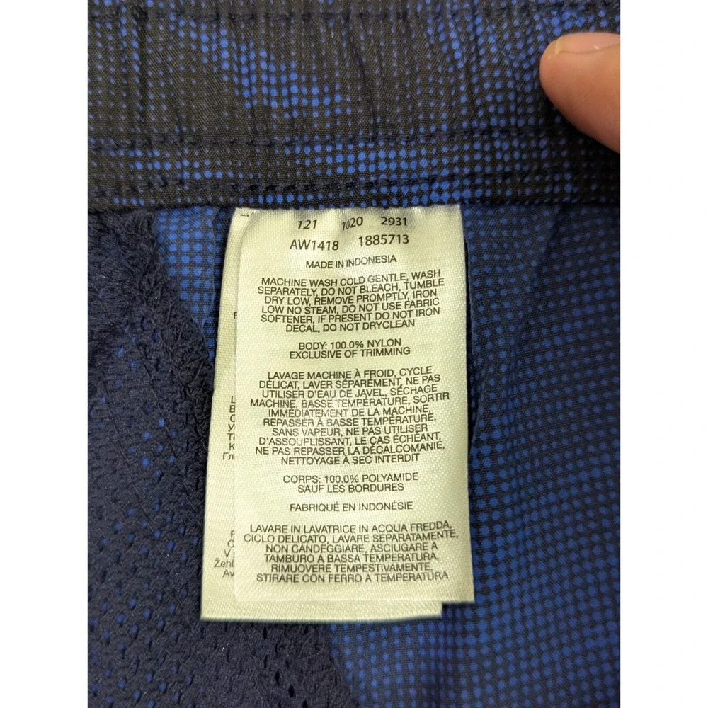 Columbia Swim Trunks Men's Size 2XL Blue All Over Print Swim Surf Beach‎ Wear